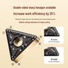 Tiangong TNMG160408 CNC Milling and Turning Blade - Triangular Carbide for Stainless Steel