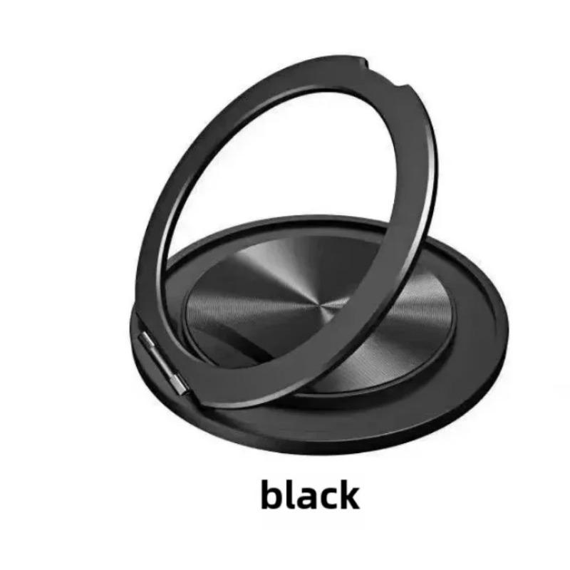 

Складной металлический держатель для телефона с вращением на 360 °, держатель для беспроводной зарядки Magsafe для iPhone 16 Pro Max S25ultra чёрный