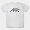 Asian Size Cotton Unisex Tshirt Print T-shirt Pangolin T-shirt No-Cut Print Regular Fit