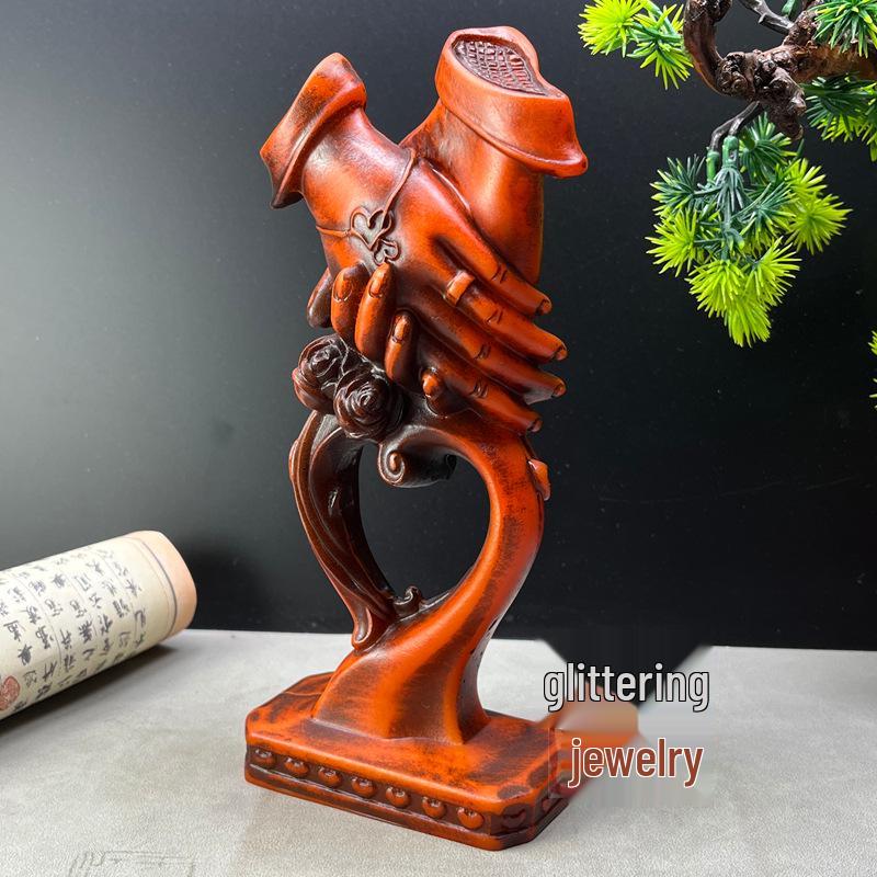 Hold Hands Wedding & Engagement Ornament Gift for Newlyweds, Friends, Bride, Wife, Anniversary