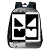 16 Zoll Wütender Geometry Dash Rucksack Jungen Mädchen Schultasche Cartoon Spiel Kinder Kindergarten Schultaschen Kleinkind Kinderrucksack