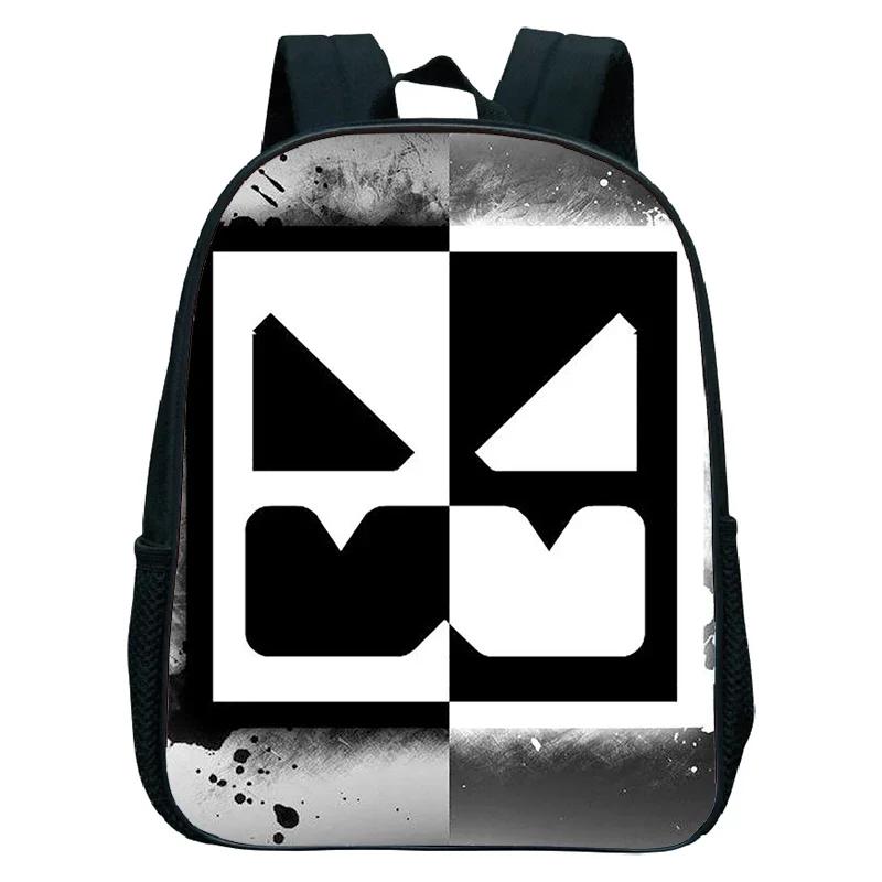 16 Zoll Wütender Geometry Dash Rucksack Jungen Mädchen Schultasche Cartoon Spiel Kinder Kindergarten Schultaschen Kleinkind Kinderrucksack