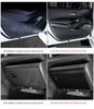 Buick E5 Door Kick Mats: Carbon Fiber Passenger Seat Protection Stickers.