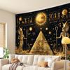 VIKAMA Egyptian Pharaoh Totem Tapestry Stylish Wall Decor For Living Room Dorm Apartment Exotic Aesthetic Backdrop Home Decor