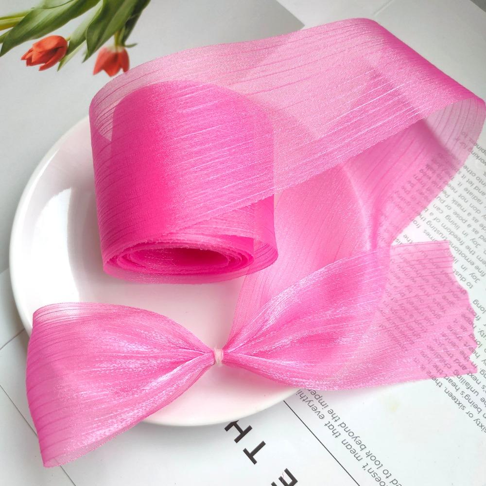 DIY Tüllgarn 5M Geschenkband Neu Schleifenband Hochzeitsfeier Zubehör