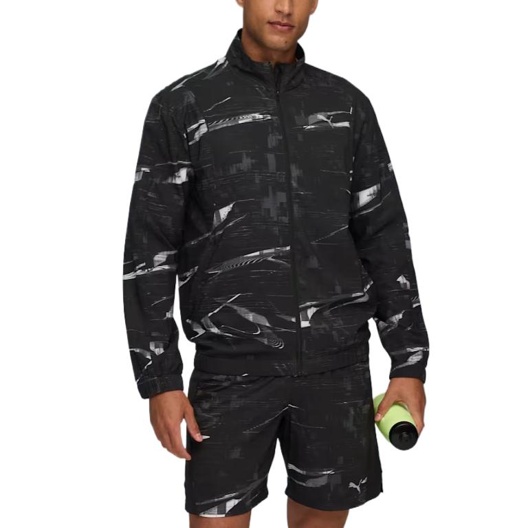 Puma Run Velocity Drycell Classic Retro Comfortable Trendy Jacket Men Jacket 528234-01