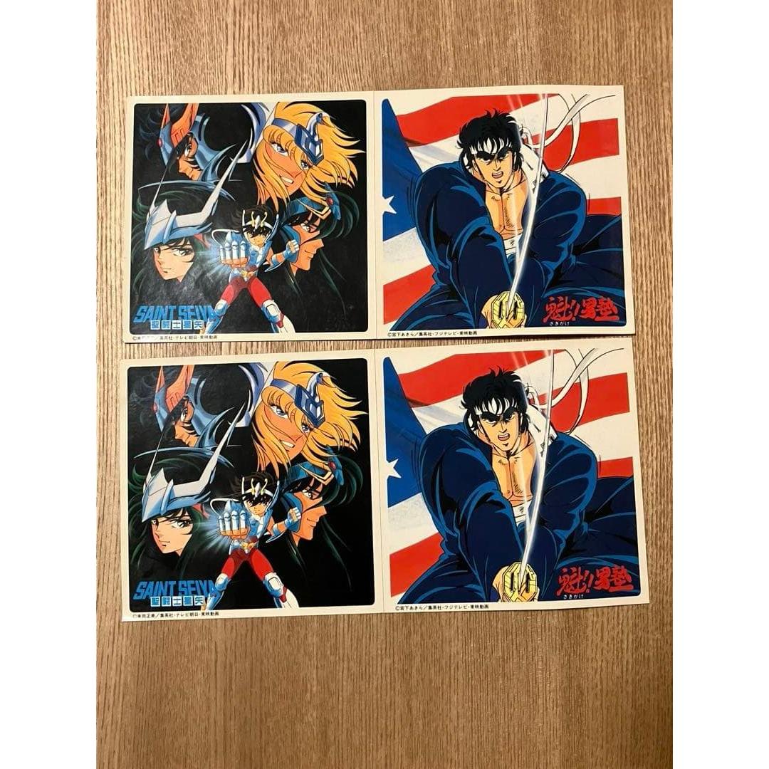 Used 108 [Super Rare] Saint Seiya Otokojuku Seal Sticker