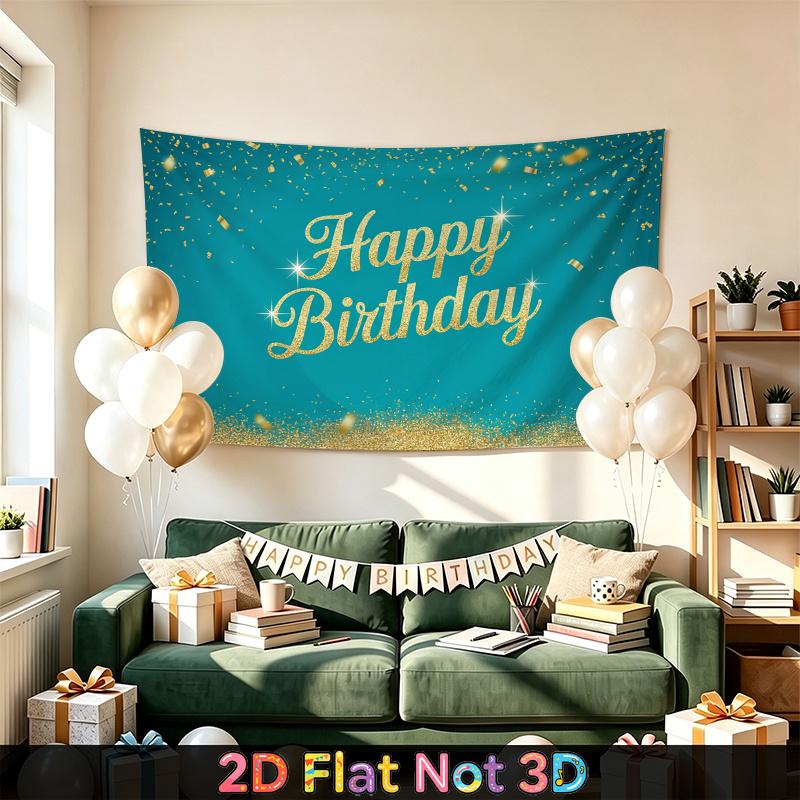 Confetti Backdrop Banner 1pc - Photo Booth Props