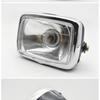 Jialing JH70 Moped Headlight Assembly: Square & Round Bulb Options for Motorcycle Accessories