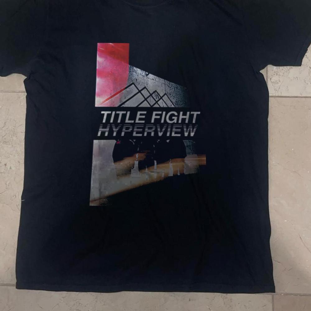 

Title Fight Music For Lovers Black Cotton Full Size Unisex T-Shirt XXL
