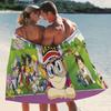 Cartoon Dr Slump Beach Towel Yoga Gym Yoga Gym Lightweight Portable For Swimming Shower Travel Sports Accessories Sandproof