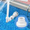 1 pièce Adaptateur de Fontaine de Piscine à Double Jet - Accessoire pour Piscine Hors Sol en Matériau ABS Durable, Installation Facile