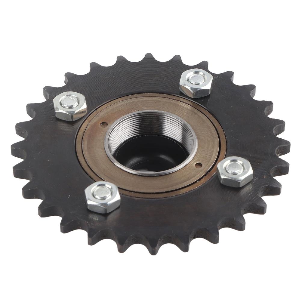 420 28T Tooth Sprocket Flywheel Bike Connector Set Steel for Bike Modified Electric Bike