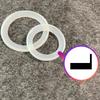 L-förmige 19 25 32 38 40 51 63 76 102mm VMQ Dichtung Ersatz für 1,5" 2 -4" Tri Clamp Schauglas Dipoter Homebrew