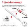 Adjustable Magic Universal Wrench and Universal Socket Set, Magic Universal Wrench 10mm-19mm Universal Socket, Multi Tool