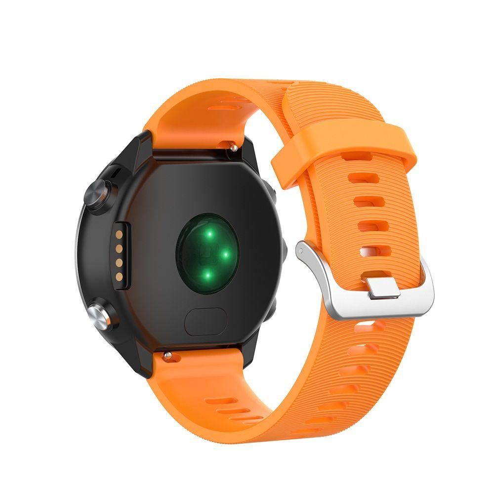 Pulseiras para Garmin Forerunner 645 245 245M 20mm Pulseira para Vivoactive 3 Pulseira de relógio de silicone
