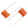 Musiclily Pro NISSEI Arancione Metallizzato Polipropilene CBB per Chitarre Elettriche e Bassi di Condensatore, Film, 0.068uF, 5%, 450V, (Impostare 10)
