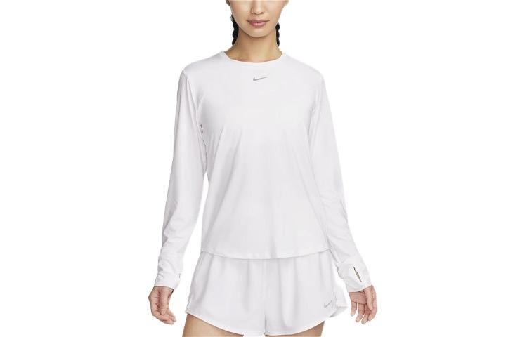 Nike Drop Shoulder Sleeve T Shirt Women s White FN2802-100 XL