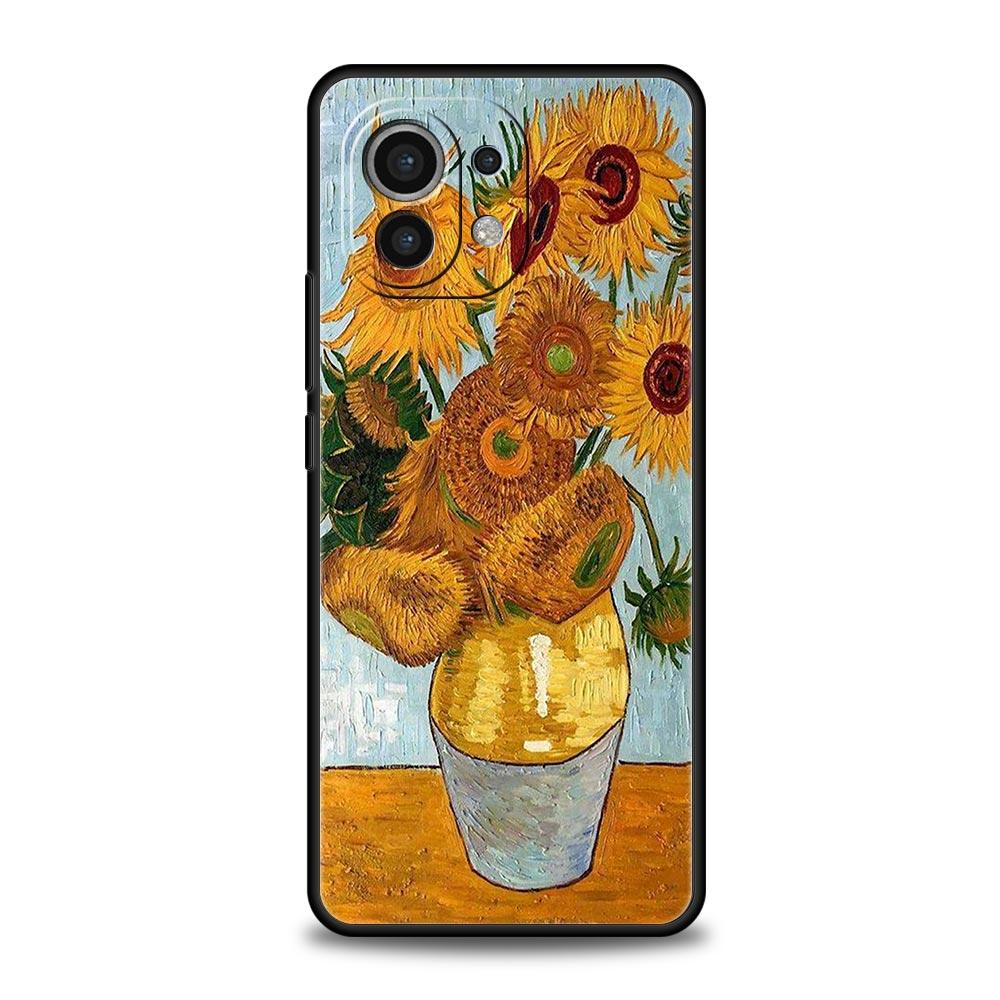 Phone Case For Xiaomi 13 12 11 Lite 12T 11T 10T 9T Mi Poco M4 M3 X4 X3 Pro F4 F3 GT 5G Cover Shell Coque Van Gogh Oil Painting