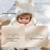 Cozy Hooded Scarf Hat for Infants & Toddlers - Cute & Warm for Autumn/Winter