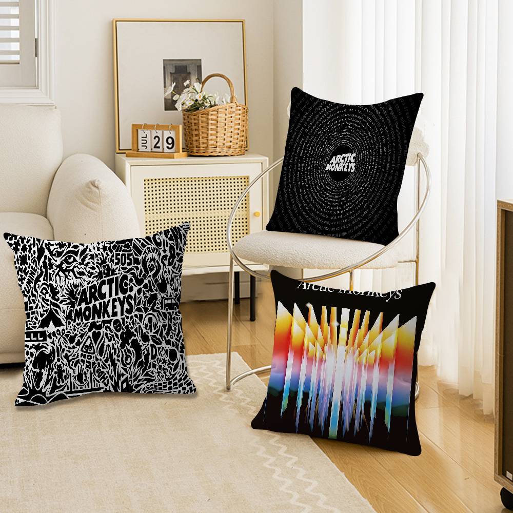 A-Arctic M-Monkeys Band Singer Retro Pillow Cushion Cover Pillowcase Living Room Sofa Home Decor Customized