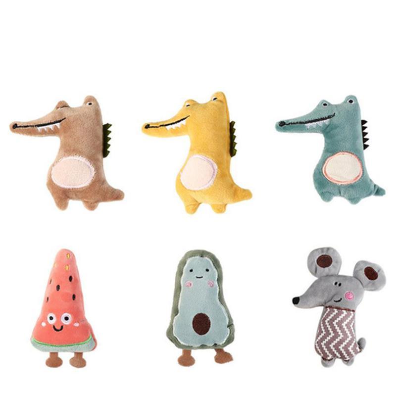 Buy Pet Cartoon Plush Toys Dog Toys Cat Toys Catnip Toys Contains Catnip Plush Toys at