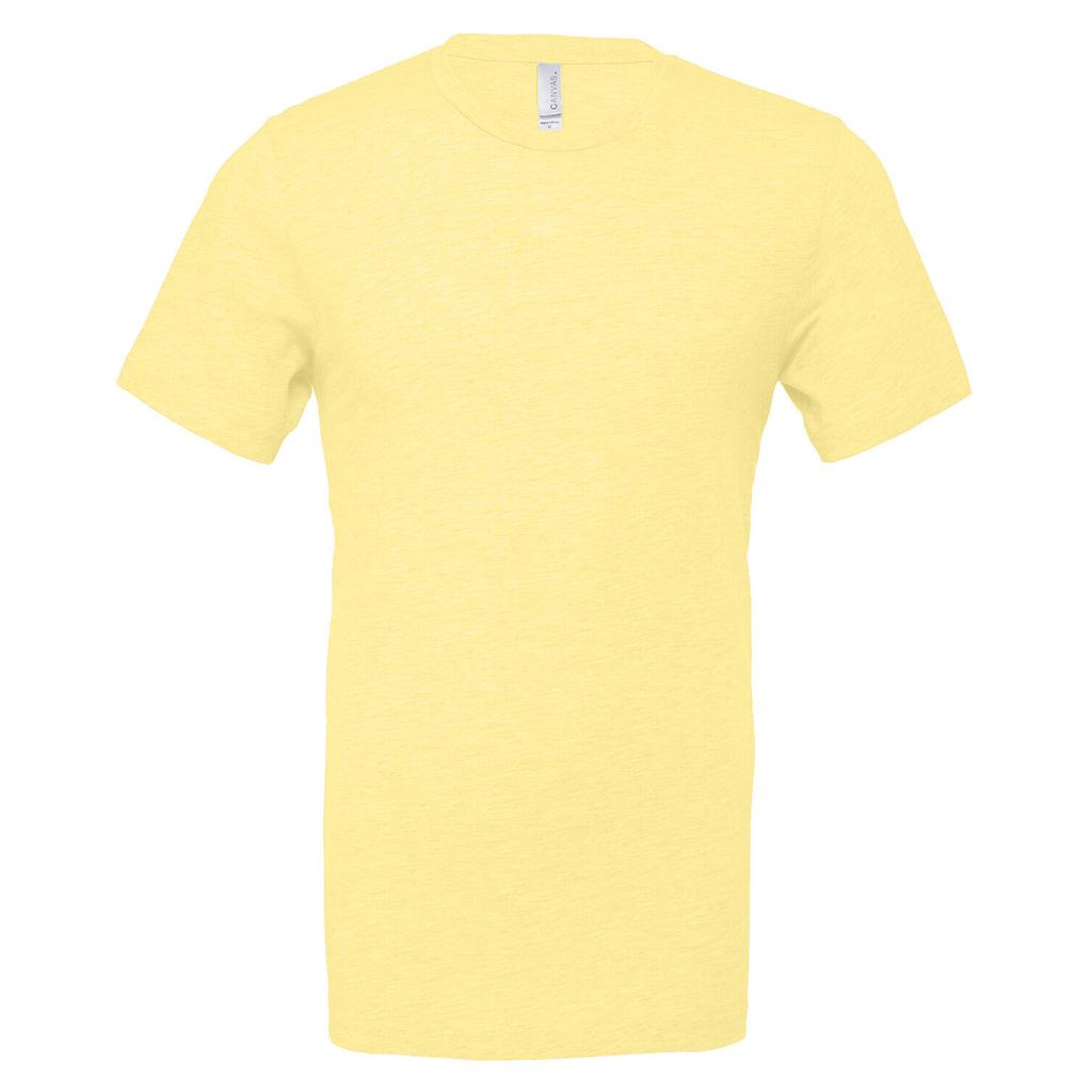 Bella + Canvas Adults Unisex Heather Cvc Short Sleeve T-Shirt