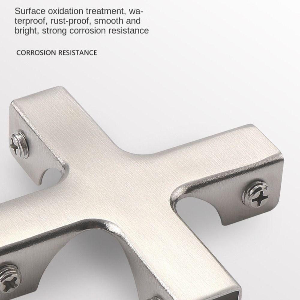 T-cross Glass Clip Reinforcement Corner Guard New Fixing Clip Glass