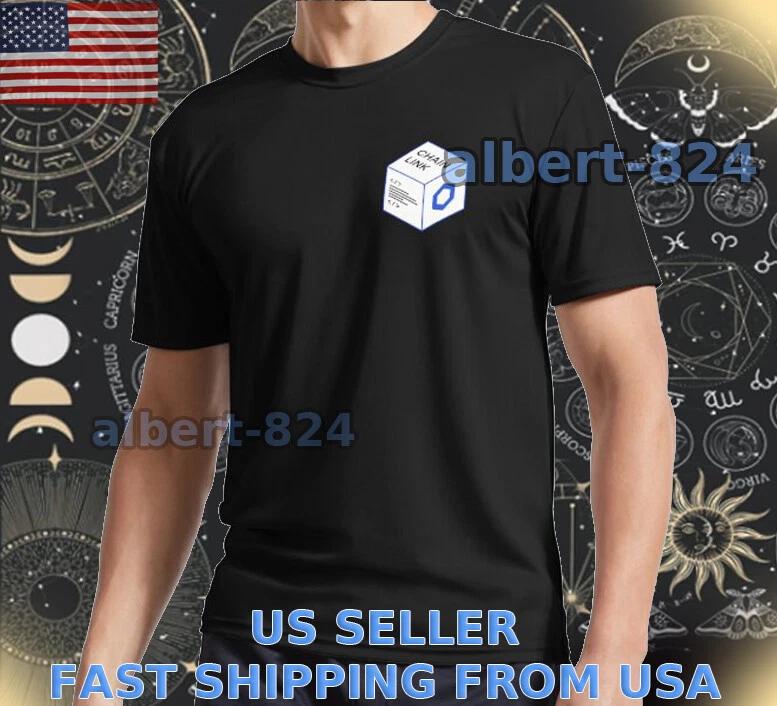 

NEW SHIRT CHAINLINK LINK CRYPTO ALTCOIN T shirt FUNNY AMERICAN SIZE S TO 5XL XL