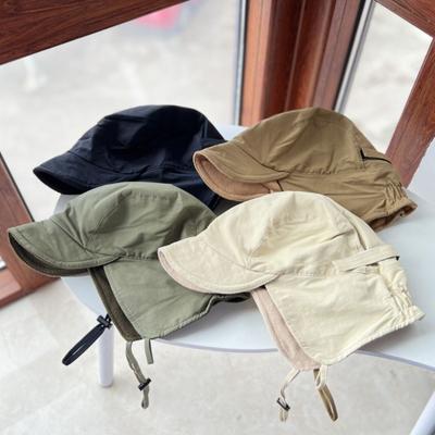 Apanese Retro Bomber Hat Solid Color Windproof Velvet Pilot Hat Ear Protection Lei Feng Hat Outdoor Keep Warm