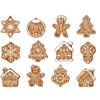 Christmas Wooden Pendants Are Used To Decorate Christmas Trees And Party Ornaments