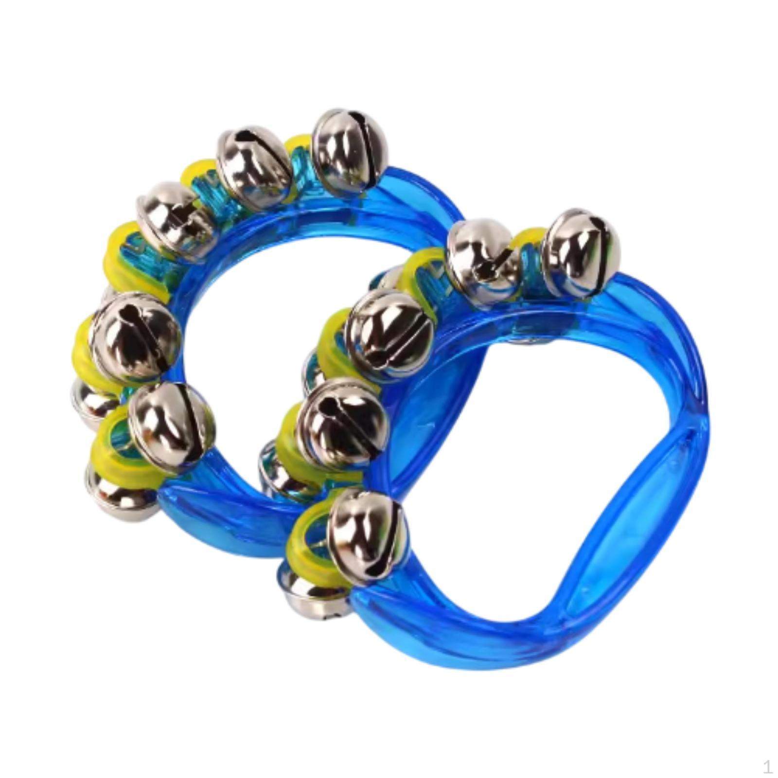 

2 ручных тамбурина для музыкальных собраний синий