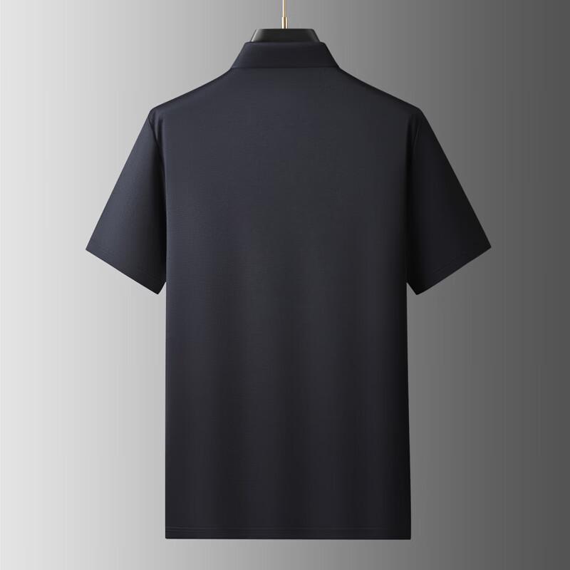 Polo Casual da Uomo Taglie Forti a Maniche Corte Dibinze