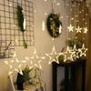 Garland decoration for room curtain for parties birthday chain background