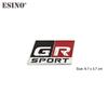 gjcr7 Car Styling Gazoo Racing  GR GR MN 3D Car Zinc Alloy Badge Adhensive Metal Emblem Decal for Toyota Supra AE86 GT86