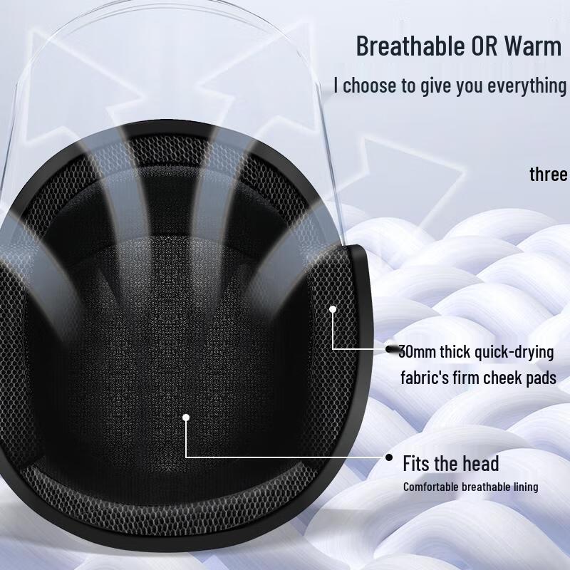 HANDUNYOU Four Seasons Electric Vehicle Helmet