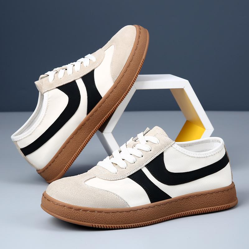 2025 men's board shoes outdoor casual shoes spring and autumn new trend Deshun shoes men's wear-resistant non-slip versatile men's shoes