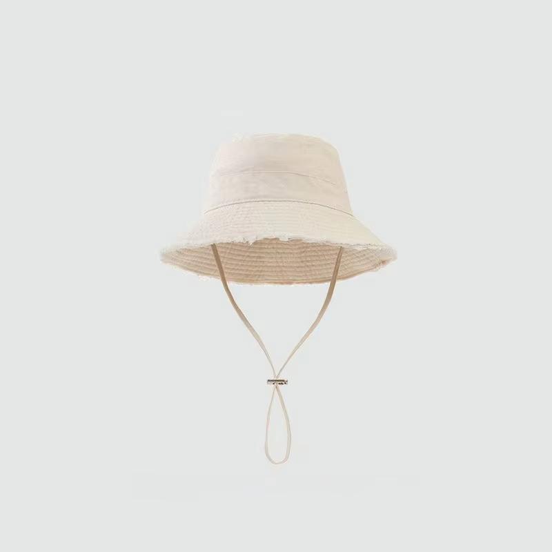 Women Summer Wide Brim Sunshade Bucket Hat Soft Tassel Brimmed Foldable Fisherman Caps Lady Girl Outdoor Beach Travel Sun Protection Hats