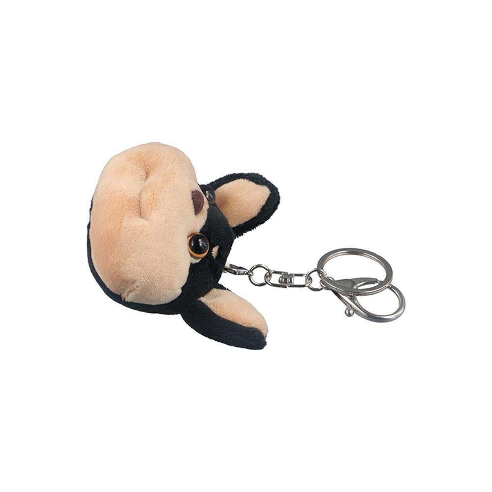 Bee Dog Plush Bee Dog Keyring Cartoon Bee Dog Plush Keychain Bee Dog Plush Doll Keychain  Girl Boy