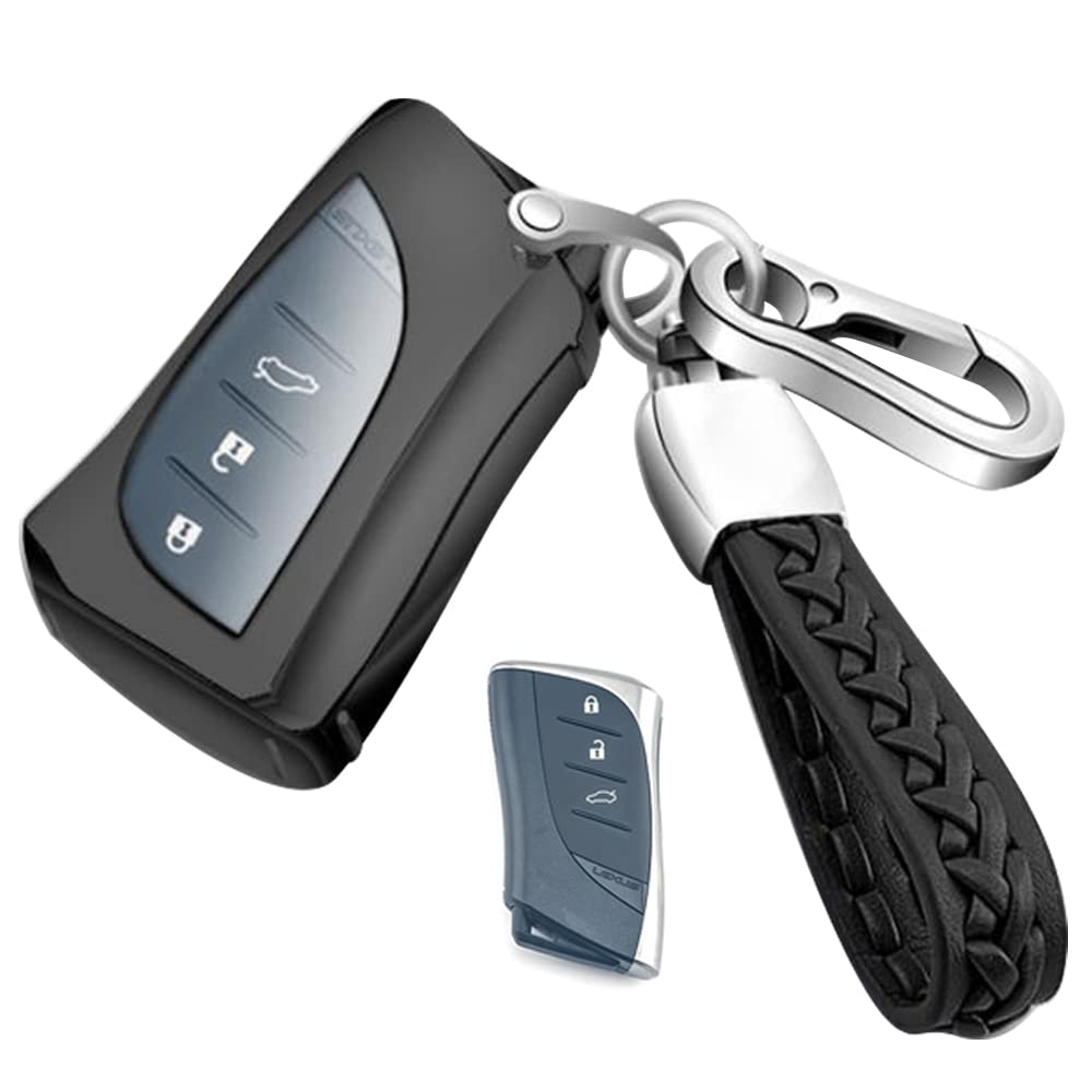 [LETINGFAR] Key case for Lexus, smart key case, key cover, Lexus-ES200-TPU-YK-22-JSK-NX чёрный