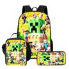 Minecraft Printed Backpack Children'S Elementary School Bag