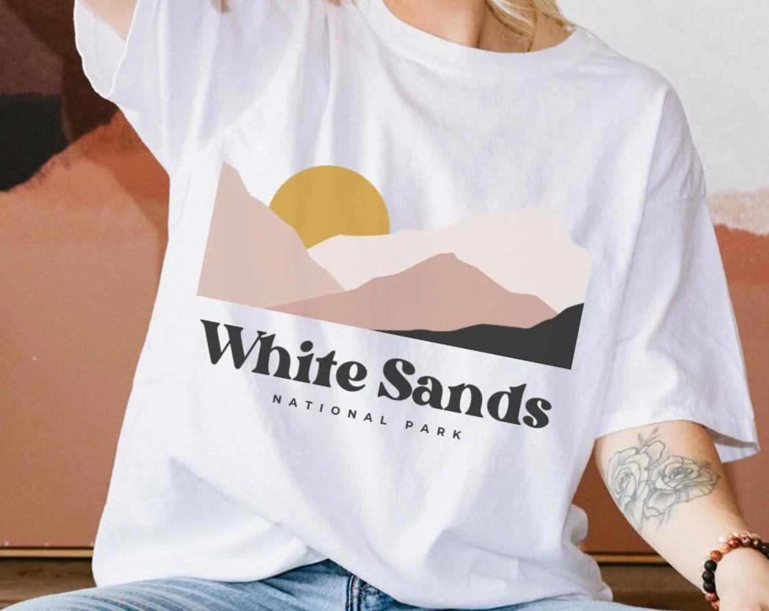 White Sands National Park Tshirt New Mexico Shirt Granola Girl Gift White Sands Tshirt Hiking and Nature Lover Gift S