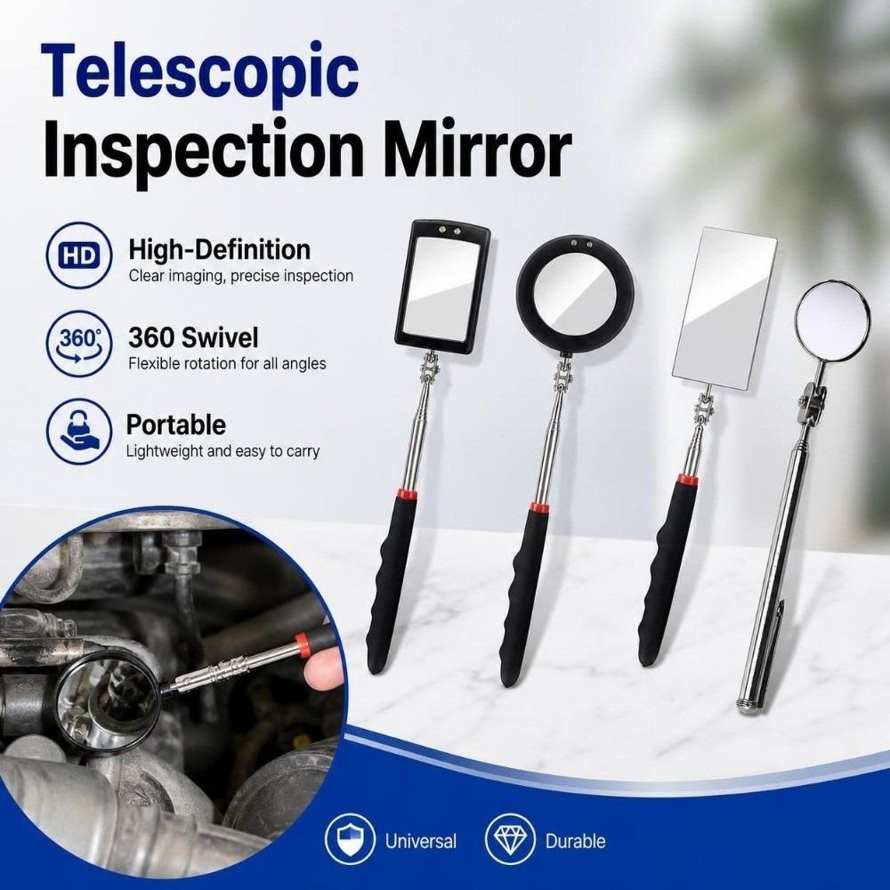High-Definition Telescopic Inspection Mirror Vehicle Inspection Mirror Mechanical Detection