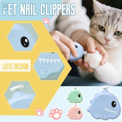 Cartoon Pet Nail Clippers, Puppy,universal Nail Clippers Easy Trimming Does Not Hurt The Claws, Comes With A Nail Grinder