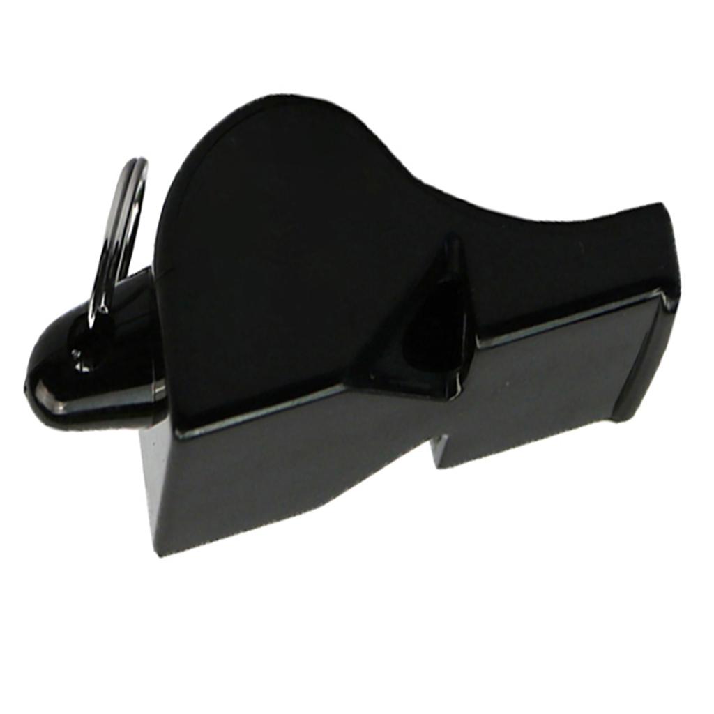 Sports Training Whistle Plastic Loud Whistle Football Referee Coaching Special Whistle Black