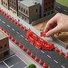10Pcs Mini Traffic Cones Abs Plastic Road Cone Model For Scene Layout, Pretend Play And Photography Props