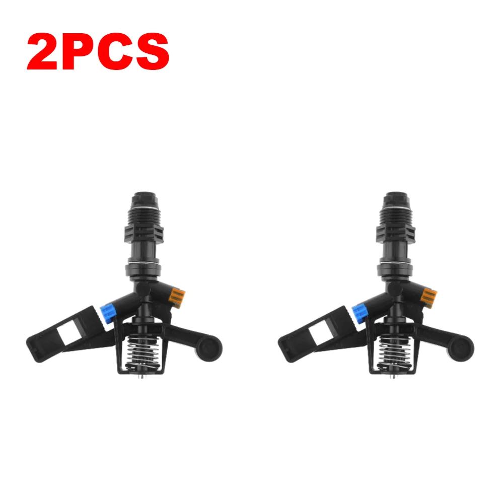 360 Rotary Garden Irrigation Sprinkler Rotatable DN15 1/2 Lawn Impact Sprinkler Simple Operation for Seedling Gardening Supplies