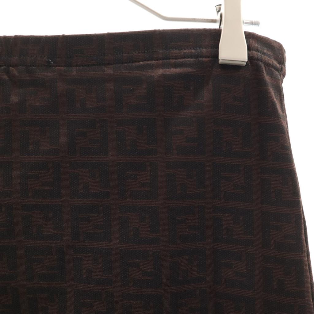 FENDI made in Italy Overall handle Trapezoid Mini skirt 42 Waist rubber Women Used