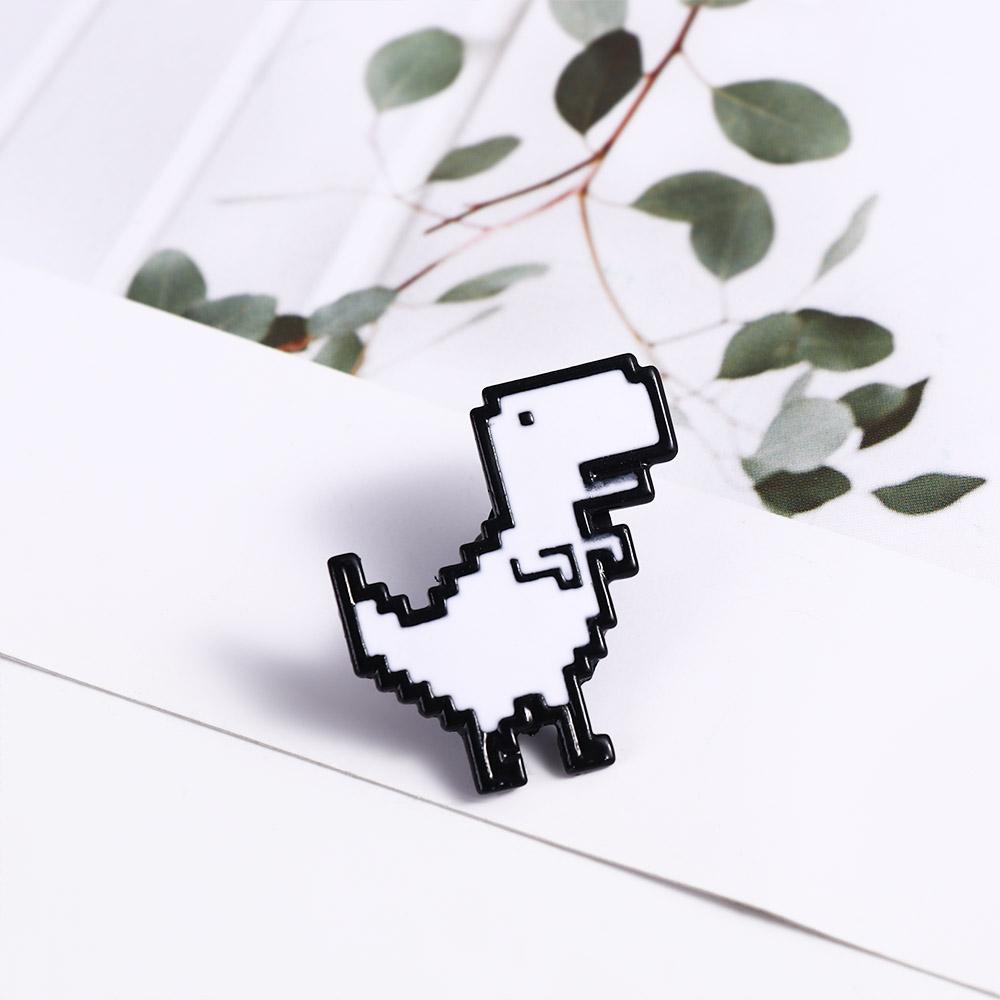 

Ювелирные изделия с изображением динозавра, аксессуары, булавка для лацкана, булавка из цинкового сплава T-Rex, булавка для значка, эмалированная брошь с динозавром