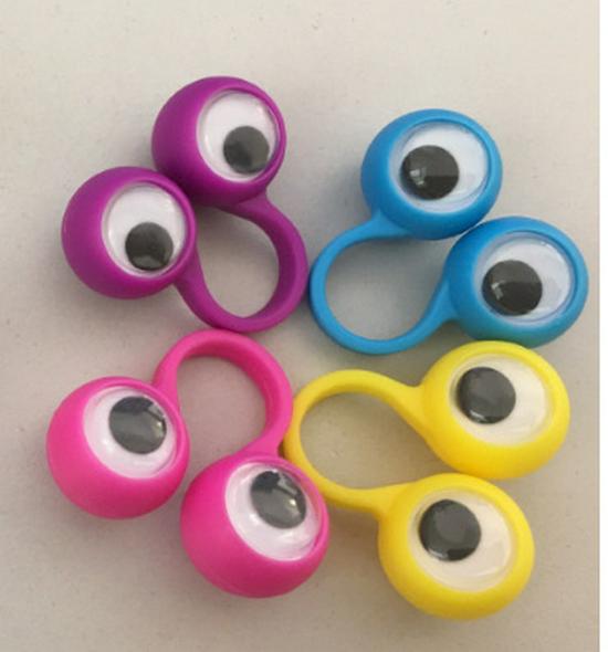 Children's Novel Eye Ring Toy - Creative Finger Activity & Festival Prop